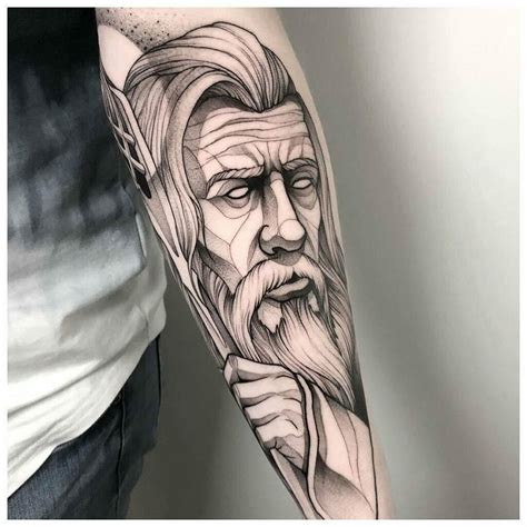 tattoo gandalf|gandalf tattoo ideas.